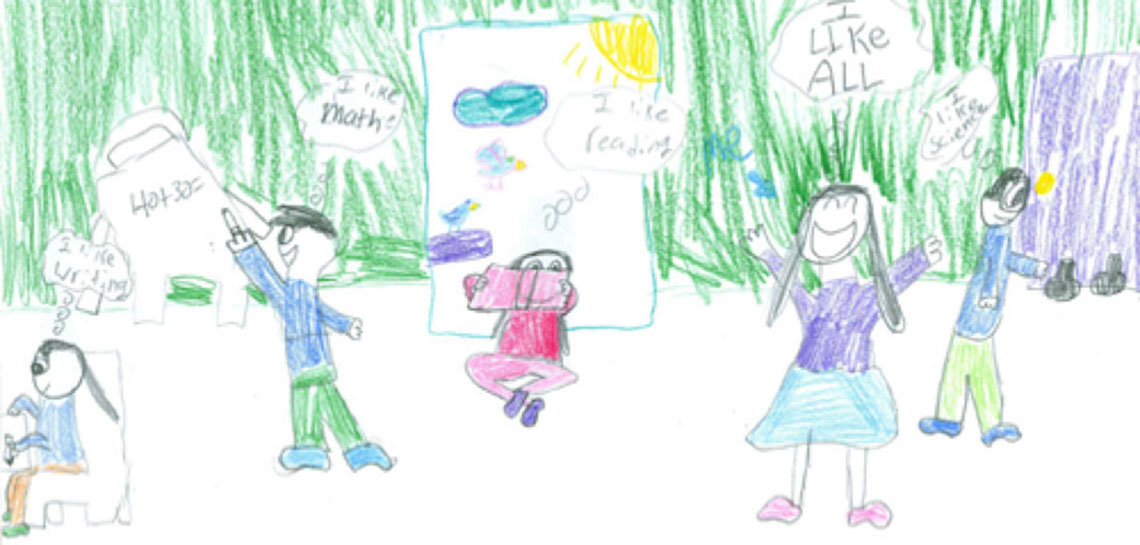 math drawing by student